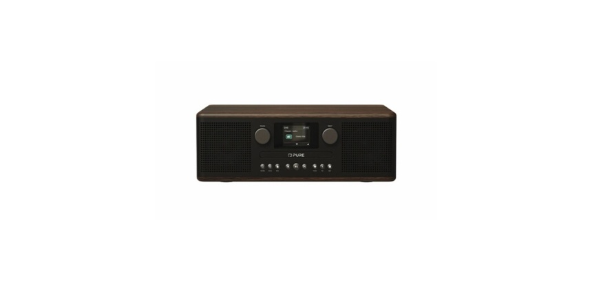 Chaine HiFi Pure Lecteur CD stereo Bluetooth Radio Classic C-D6 noir cafe