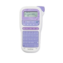 Etiqueteuse Brother PT-H200 portable , rubans jusqu''a 12 mm de largeur, connectable sur secteur (option)