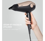 Sèche-cheveux Calor Ultra Silence CV6420C0 Noir et Or