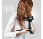 Sèche-cheveux Calor Ultra Silence CV6420C0 Noir et Or
