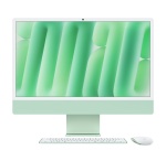 iMac Apple 24" écran retina 4,5K 256Go 16 Go RAM Puce M4 CPU 8 cœurs GPU 8 cœurs Vert