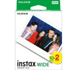 Papier photo instantané Fujifilm PAPIER PHOTO INSTAX WIDE BIPACK