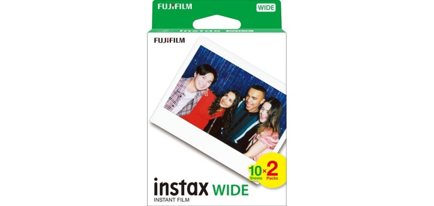 Papier photo instantané Fujifilm PAPIER PHOTO INSTAX WIDE BIPACK