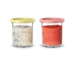 Accessoire de cuisine Ninja Lot de 2 pots compatibles avec CREAMI DELUXE NC501EU