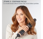 Brosse coiffante Calor Brosse soufflante 2 en 1 CF9840C0 Reverso NOIR/ROSE