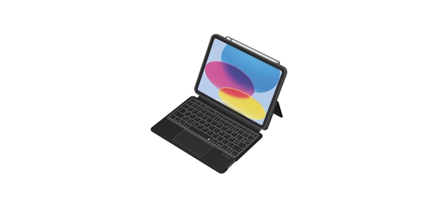 Clavier pour tablette Mw ETUI CLAVIER AZERTY QUICK NOTE POUR IPAD 11" A16 / 10TH GENERATION