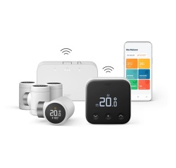 Thermostat connecté Tado sans fil Kit de demarrage X et 4 tetes thermostatiques X