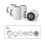 Thermostat connecté Tado sans fil Kit de demarrage X et 4 tetes thermostatiques X