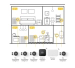 Thermostat connecté Tado sans fil Kit de demarrage X et 4 tetes thermostatiques X
