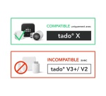Thermostat connecté Tado sans fil Kit de demarrage X