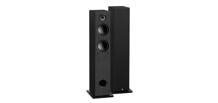 Enceinte connectée Hifi Triangle Elara LN05A Bois Noir vendues par paire