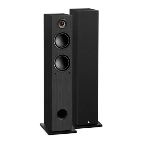 Enceinte connectée Hifi Triangle Elara LN05A Bois Noir vendues par paire