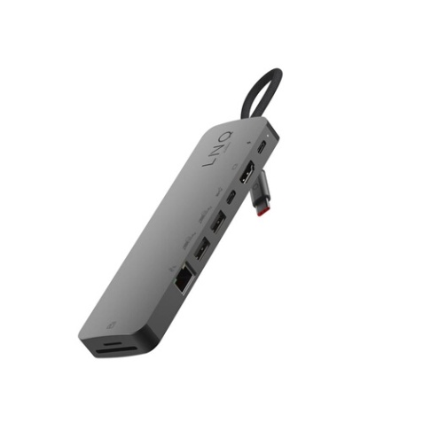 Autres accessoires informatiques Lnq Hub USB-C Multiports 9 en 1 SSD Pro LinQ