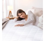 Couverture chauffante Dreamland Dreamy Night 195x90 cm Blanc