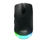 Souris Cherry XTRFY M50 Wireless gaming sans fil RGB - Connectivite filaire, Bluetooth et 2,4 GHz - Noir