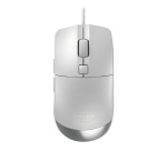 Souris Cherry XTRFY M50 gaming filaire - forme ergonomique - Blanc