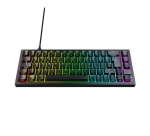 Clavier Cherry XTRFY K5V2 mecanique personnalisable - format 65% - Switches Hot Swap CHERRY MX2A Red - Noir