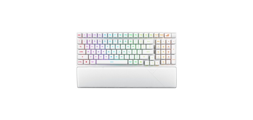 Clavier Asus Gaming sans fil Rog Strix Scope II 96 RX Wireless White
