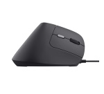 Souris Trust BAYO 2 ergonomique filaire avec un angle vertical optimal pour reduire les tensions au niveau du poignet