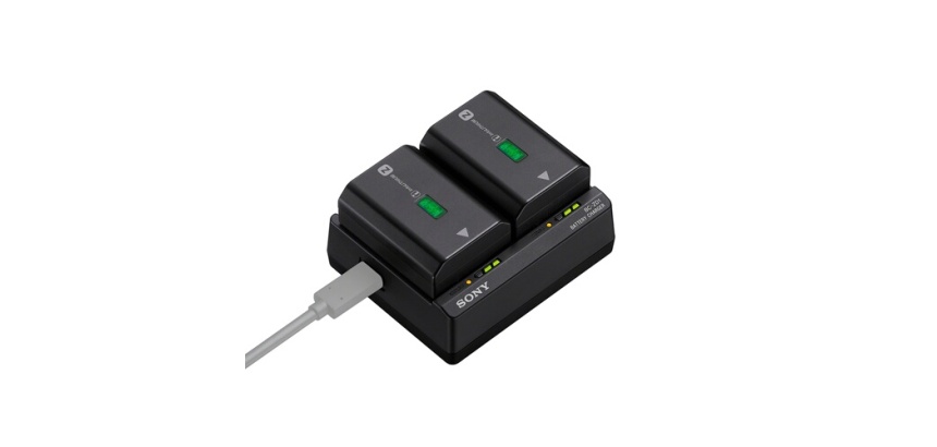 Accessoires photo Sony Module de chargement double BC-ZD1 pour batteries via alimentation USB-C