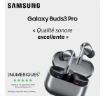 Ecouteurs Samsung GALAXY BUDS 3 PRO NOIR