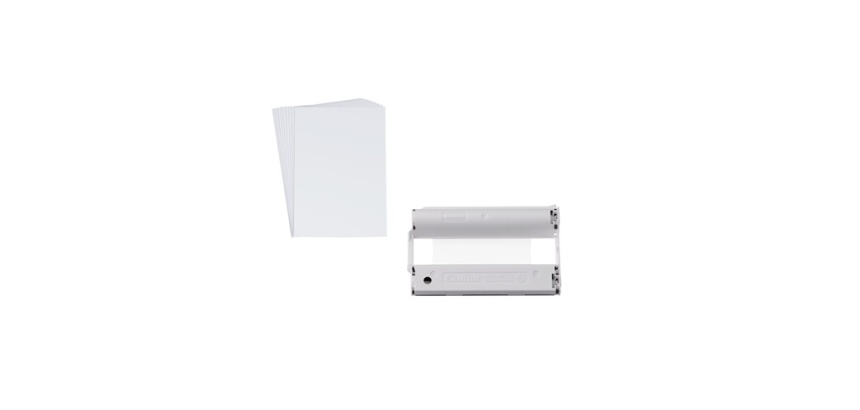 Consommable pour imprimante photo Canon XC-60L - Kit 60 impressions format carte de credit pour Selphy QX20