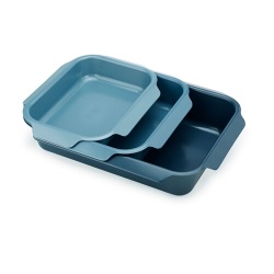 Plat / moule Joseph Joseph Nest Set de 3 plats a rotir ergonomiques et emboîtables