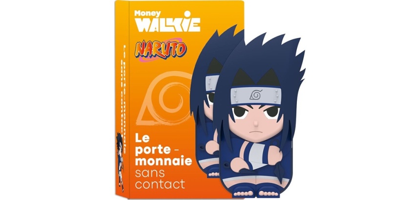 Terminal de paiement Money Walkie Porte monnaie sans contact Sasuke