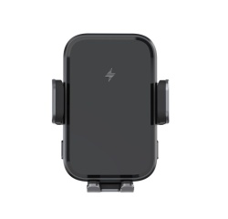 Accessoire téléphonie pour voiture Wefix Pro Support Voiture avec charge a induction 15W 3en1 + Cable Noir