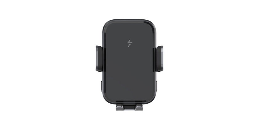 Accessoire téléphonie pour voiture Wefix Pro Support Voiture avec charge a induction 15W 3en1 + Cable Noir
