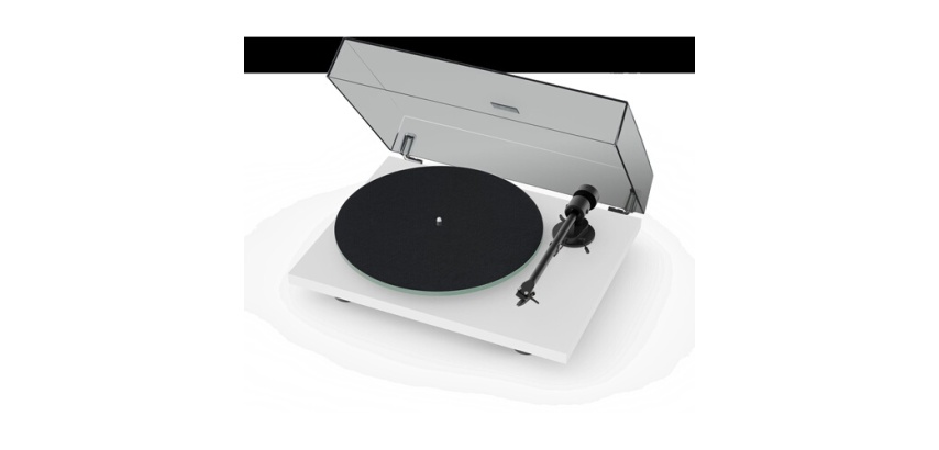 Platine vinyle Pro-ject T1 Evo Phono Blanc + Cellule Ortofon OM10