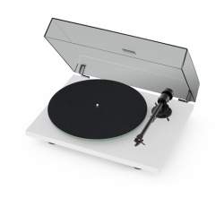 Platine vinyle Pro-ject T1 Evo BT Blanc + Cellule Ortofon OM10