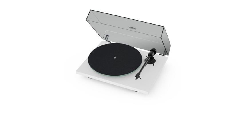 Platine vinyle Pro-ject T1 Evo BT Blanc + Cellule Ortofon OM10