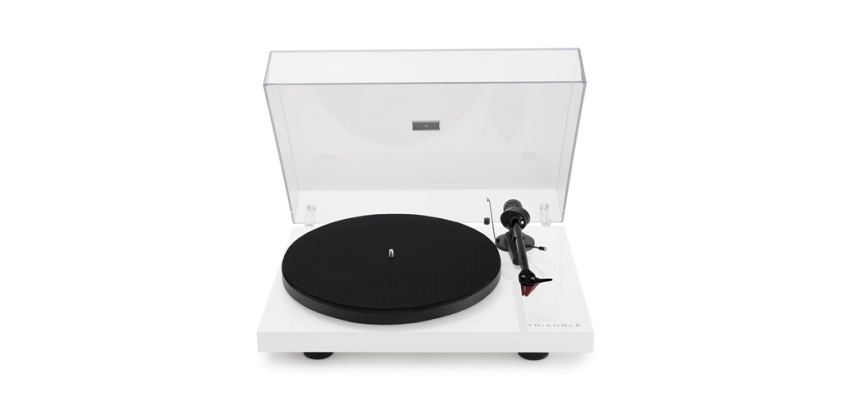 Platine vinyle Triangle Lunar 3 Blanc