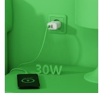 Chargeur pour téléphone mobile Xmoove Swift - USB-A et USB-C PD 30W