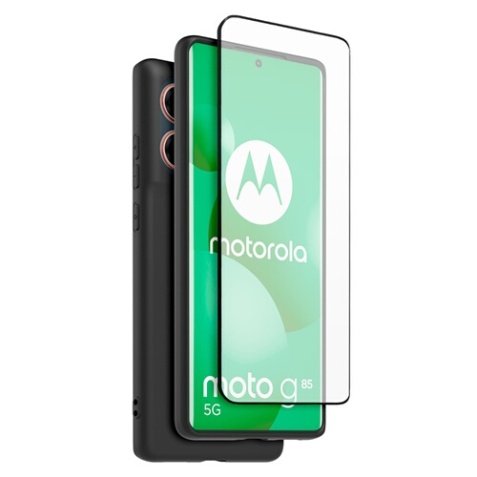 Coque et étui téléphone mobile Casr noire + PE pour Moto G85