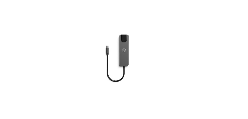 Autres accessoires informatiques Mobility Lab DOCK 5 en 1 USB-C : USB-C 100W + 2xUSB3.0 + HDMI + RJ45