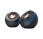 Enceinte PC Creative Pebble X 2.0 USB-C avec eclairage RVB personnalisable