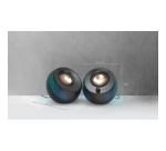 Enceinte PC Creative Pebble X 2.0 USB-C avec eclairage RVB personnalisable