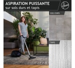 Aspirateur avec sac Hoover HE105 HOME Noir