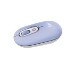 Souris Logitech LogitPOP Mouse, Bluetooth sans fil compacte et portable - Lilas
