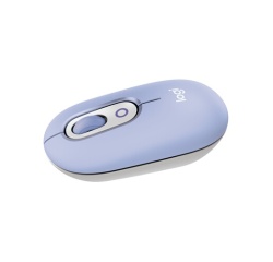 Souris Logitech LogitPOP Mouse, Bluetooth sans fil compacte et portable - Lilas