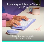 Ensemble clavier et souris Logitech POP ICON COMBO, ensemble clavier et souris Bluetooth