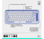 Ensemble clavier et souris Logitech POP ICON COMBO, ensemble clavier et souris Bluetooth