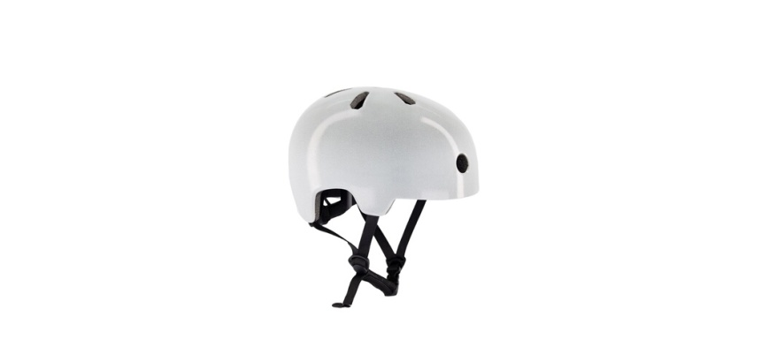 Casque vélo Urban Circus Casque velo reflechissant Blanc