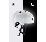 Casque vélo Urban Circus Casque velo reflechissant Blanc