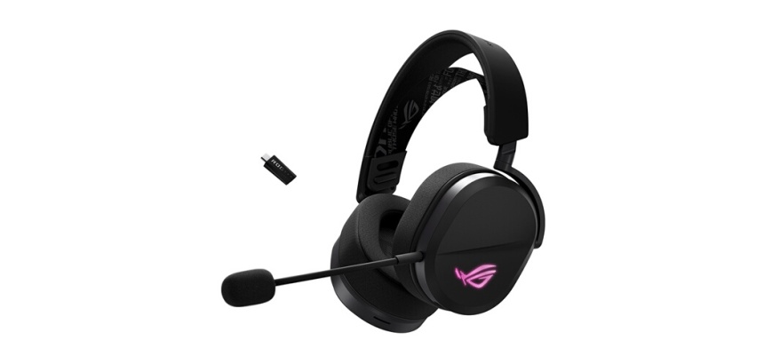 Casque PC Asus RGB tri-mode avec technologie sans fil ROG SpeedNova