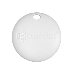 Balise connectée Boompods Finder Boomtag Blanc