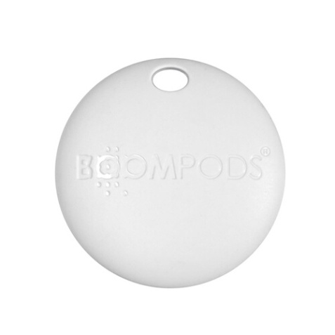 Balise connectée Boompods Finder Boomtag Blanc