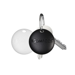 Balise connectée Boompods Pack 2 Finders Boomtag Noir et Blanc